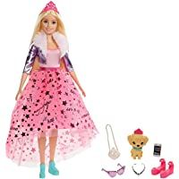 Los mejores  - Barbie Princess Adventure Princesa Deluxe- muñeca rubia con accesorios (Mattel GML76)